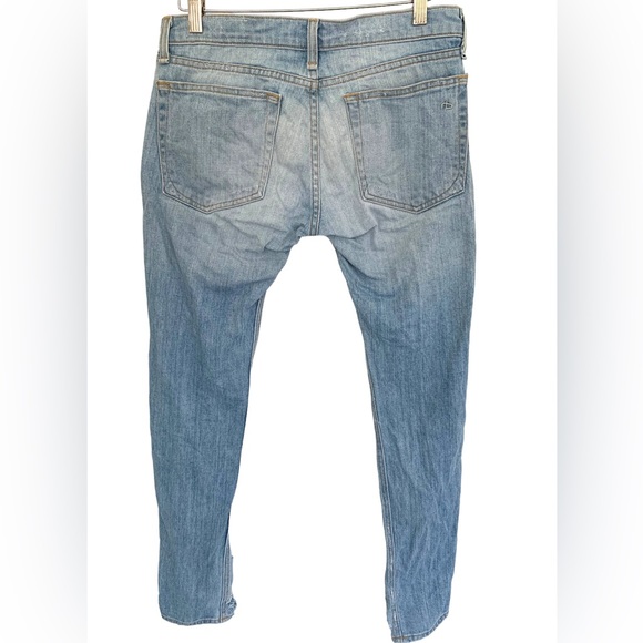 Rag & Bone The Dre Boyfriend Skinny Thrasher Size 25 - Picture 2 of 8